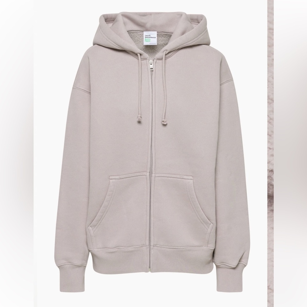 ARITIZA “TNA” Boxy Fit Fleece Zip Hoodie size small